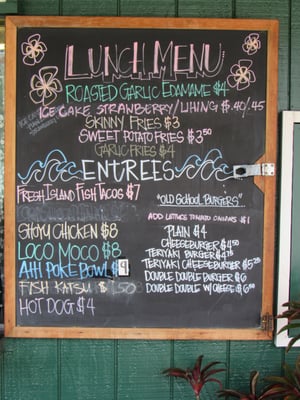 Menu photo 5 He’eia Pier General Store & Deli Kaneohe, HI