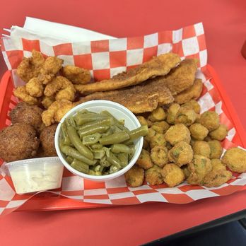 Annies Fish And Fixins - Flounder and Shrimp Combo - Seafood Near Me - Concord, North Carolina Annies Fish And Fixins - Flounder and Shrimp Combo - Seafood Near Me - Concord, North Carolina
