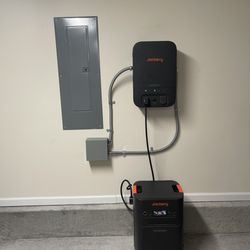 Worthy Wizard Solar and Electrical - This Jackery system lets the homeowner control circuits right from their phone, track power use in real time--and yes, it's portable too.