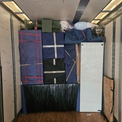 We pad and prep every item and load it tight to prevent damage during transit!!