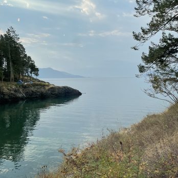 Doe Bay Cafe - View from our table - Cafes Near Me - Olga, Washington