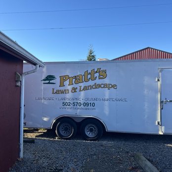 Pratt's Lawn & Landscape - Mowing rig trailer. - Lawn Services Near Me - Georgetown, Kentucky