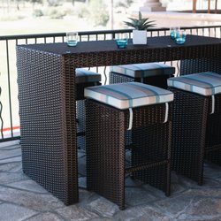 Westend Cushions & Umbrellas - San Juan Bar Table Set