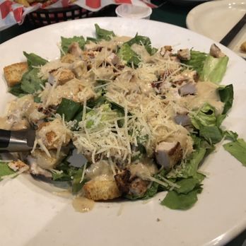 Spanky's Restaurant - Shrimp Or Chicken Caesar Salad - New American Near Me - Orange, Texas