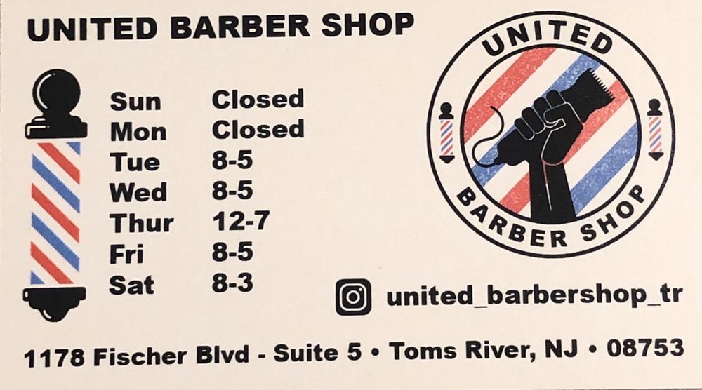 United Barber Shop, Toms River Roadtrippers
