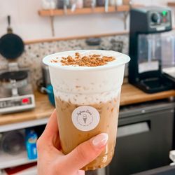 Sylvie Dee’s - Iced cookie butter latte