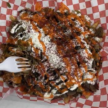 Falafel & Gyro - Philly cheesesteak fries - Falafel Near Me - Vacaville, California
