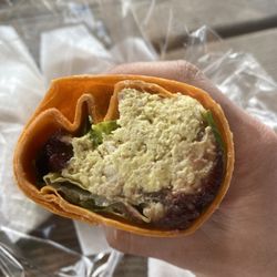 The Café at Kimberton Whole Foods - Curry chicken wrap