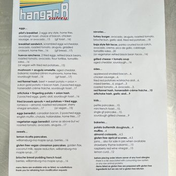 Hangar B Eatery - Menu 8.14.2022 - Breakfast & Brunch Near Me - Chatham, Massachusetts Hangar B Eatery - Menu 8.14.2022 - Breakfast & Brunch Near Me - Chatham, Massachusetts