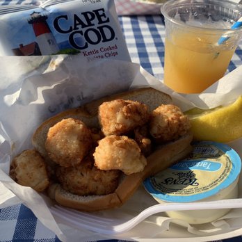 The Beachcomber - Fried Scallop Roll - Seafood Near Me - Wellfleet, Massachusetts