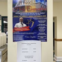 Masada Cafe at the United House of Prayer