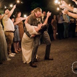 Ainsworth House & Gardens - Sparkler send off