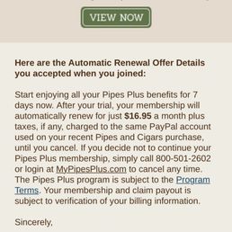 This is what you don't see until you've been signed up for automatic payments.... Without your authorization.