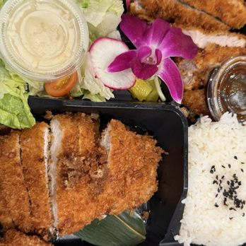 Kyushu Sushi - pork katsu plate - Sushi Bars Near Me - Pasadena, California Kyushu Sushi - pork katsu plate - Sushi Bars Near Me - Pasadena, California