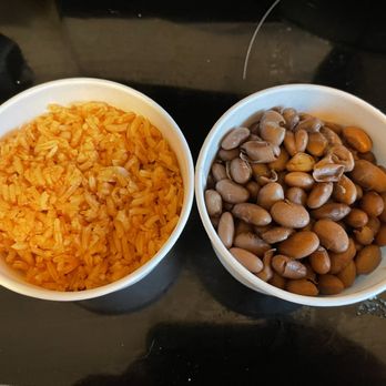 La Poblana Mexican Grill - Rice & whole pinto beans - Tacos Near Me - Thousand Oaks, California