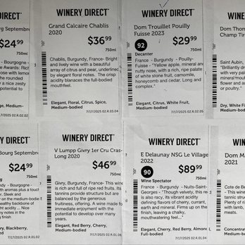 Total Wine & More - The eight wines we tasted - Beer, Wine & Spirits Near Me - Bloomington, Minnesota