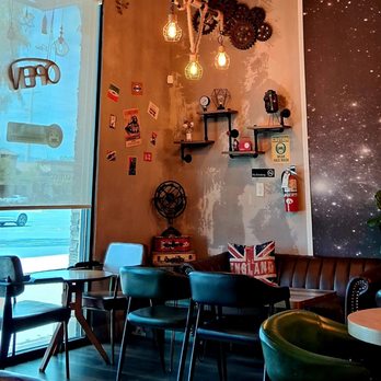 La Luna Tea and Dessert Bar - A view in the dining area - Desserts Near Me - Las Vegas, Nevada