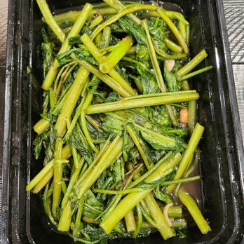 Manaao - Ong choy stir fry small portion - Thai Near Me - Tustin, California Manaao - Ong choy stir fry small portion - Thai Near Me - Tustin, California