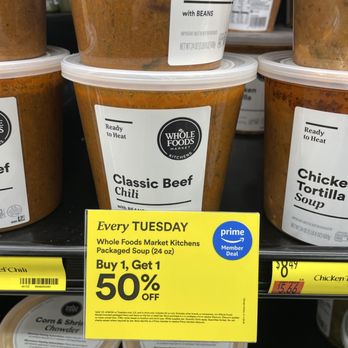 Whole Foods Market - Tuesday:  buy one get 1/2 off on soup - Grocery Near Me - Bound Brook, New Jersey