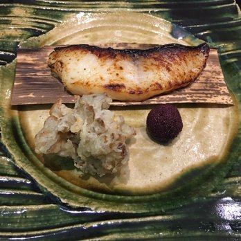 Zen Japanese Restaurant - Gindara saikyo yaki (grilled miso flavour black cod) - Japanese Near Me - Markham, Ontario Zen Japanese Restaurant - Gindara saikyo yaki (grilled miso flavour black cod) - Japanese Near Me - Markham, Ontario