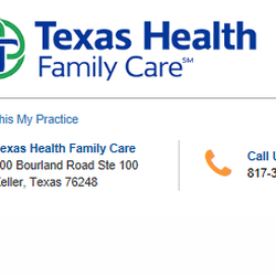 Texas Health Family Care - New name, same staff, except for Dr. Mayfield. ;-) He retired.