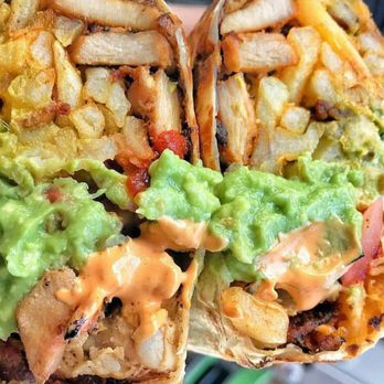 Man vs Fries - a burrito with guacamole - Food Delivery Services Near Me - Fort Lauderdale, Florida Man vs Fries - a burrito with guacamole - Food Delivery Services Near Me - Fort Lauderdale, Florida