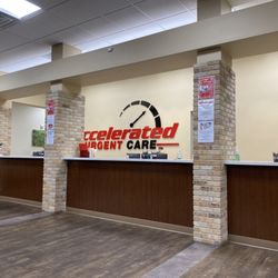 Accelerated Urgent Care - Three check-in windows...open 24 hours