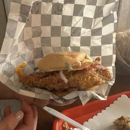 Spicy honey chicken