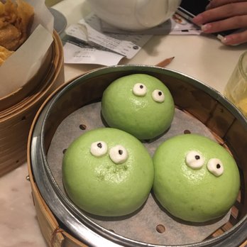 飲茶 - Matcha custard buns - Dim Sum Near Me - Hong Kong, HK 飲茶 - Matcha custard buns - Dim Sum Near Me - Hong Kong, HK