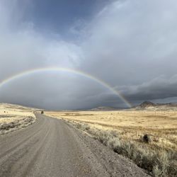 Paisley Mercantile - Rainbow over Paisley, Oregon