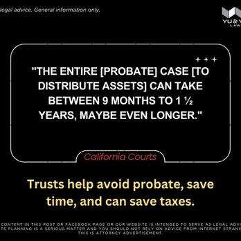 Yu & Yu Law - Wills, Trusts, & Probates Near Me - Torrance, California Yu & Yu Law - Wills, Trusts, & Probates Near Me - Torrance, California
