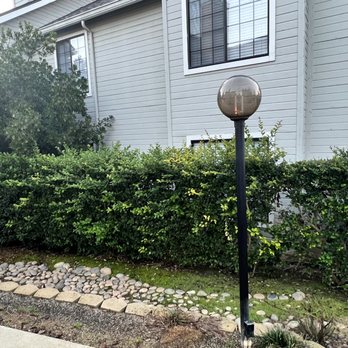 Cascades Apartments - This one is burnt out and you can see a tiny flicker on the left bottom corner. - Apartments Near Me - Fresno, California