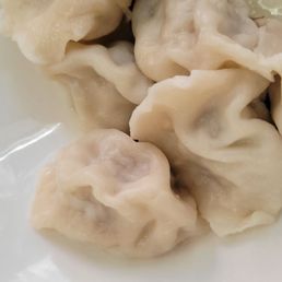 Shrimp& chive dumplings