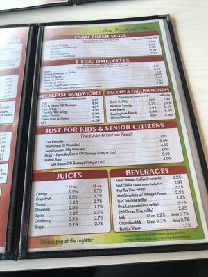 Menu photo 7 Mammy's Kitchen Myrtle Beach, SC
