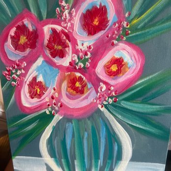 Paint the Town - Awesome time painting this from scratch - Paint & Sip Near Me