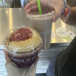Super Fusion Bowl & horchata Super Fusion Bowl & horchata
