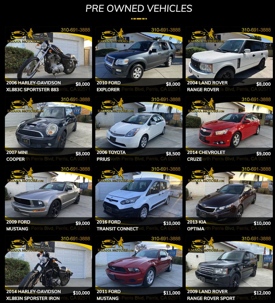 KATANA MOTORS Updated October 2024 52 Photos & 25 Reviews 4194 N