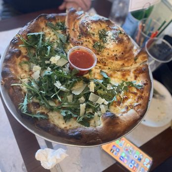 Amano - Blanco if I'm not mistaken pizza and calzone with ham - Pizza Near Me - Las Vegas, Nevada Amano - Blanco if I'm not mistaken pizza and calzone with ham - Pizza Near Me - Las Vegas, Nevada