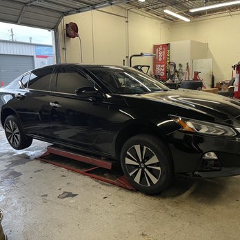 RAW Wheels & Tires - 2019 black Nissan Altima - Tires Near Me - Austin, Texas