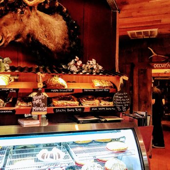 Janet's Montana Cafe - Inside near door facing in toward pies........Moose! - American Near Me - Alpine, California Janet's Montana Cafe - Inside near door facing in toward pies........Moose! - American Near Me - Alpine, California