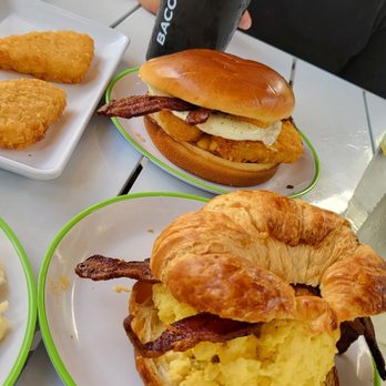Bacon Bitch - Curvy Botch in front, OG Bitch in back ft. Large drink cup - Sandwiches Near Me - Miami Beach, Florida