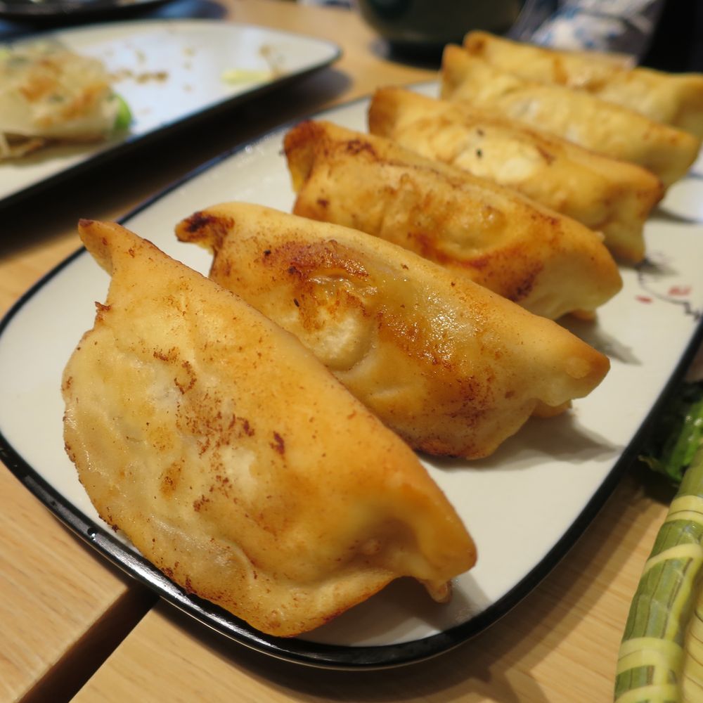 No 5 House - Pan Fried Dumplings - Noodles Near Me - San Mateo, California No 5 House - Pan Fried Dumplings - Noodles Near Me - San Mateo, California