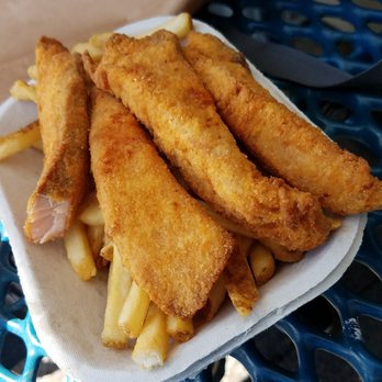 Ivar's Fish Bar - Battered Fried Salmon and Chips - Seafood Near Me - Seattle, Washington