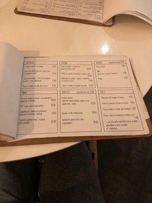 Menu photo 1 Materia Rome, RM