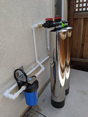 Water Treatment System - We have options when it comes to your Water Treatment/Purification systems with no salt or with depending on your needs. Water Treatment System - We have options when it comes to your Water Treatment/Purification systems with no salt or with depending on your needs.