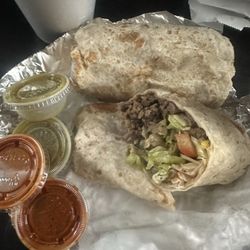 Steak burrito