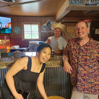 The Bunk at Double R Ranch - Owner Mike in the back making sure we're happy - Pizza Near Me - Belding, Michigan The Bunk at Double R Ranch - Owner Mike in the back making sure we're happy - Pizza Near Me - Belding, Michigan