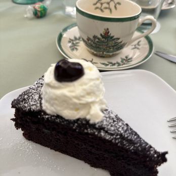 Gamble Garden - Chocolate cake with Amarena cherry - Venues & Event Spaces Near Me - Palo Alto, California