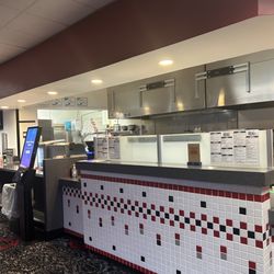 Groton Bowling Center - Food area with new ordering system
