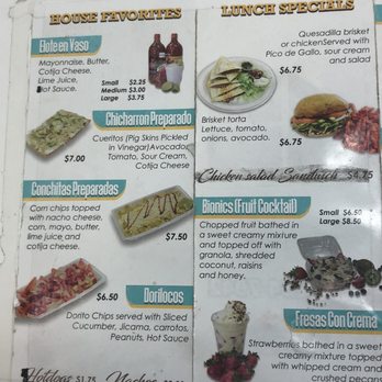 Café Chamoy - Menu - Desserts Near Me - Rockwall, Texas